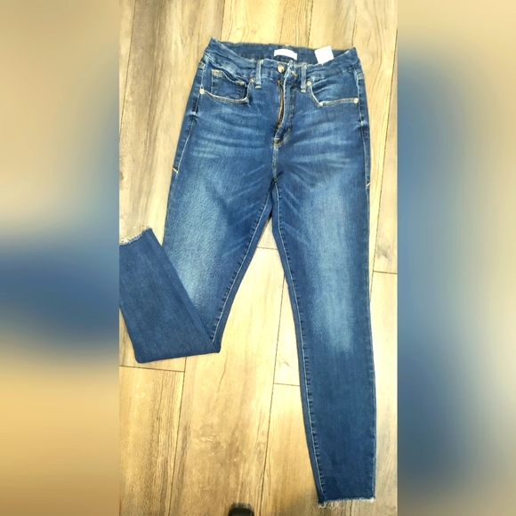 Good American Jeans Good American Blue 82 High Rise Skinny Jeans
